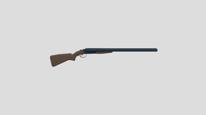 Remington Model 1889 3D Model