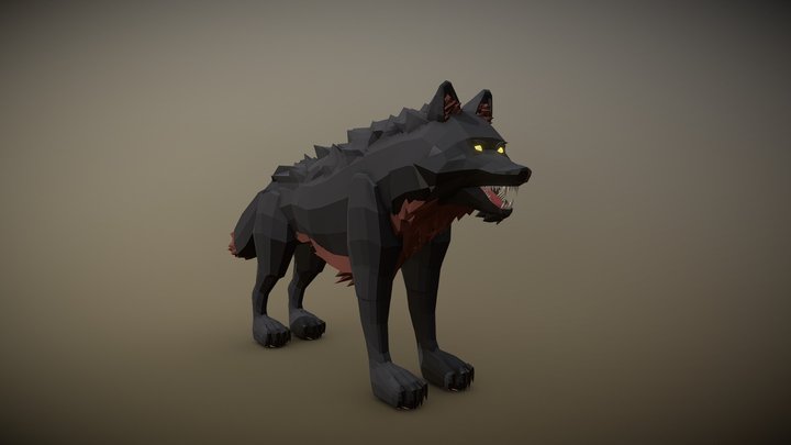 Bayou Werewolf 3D Model