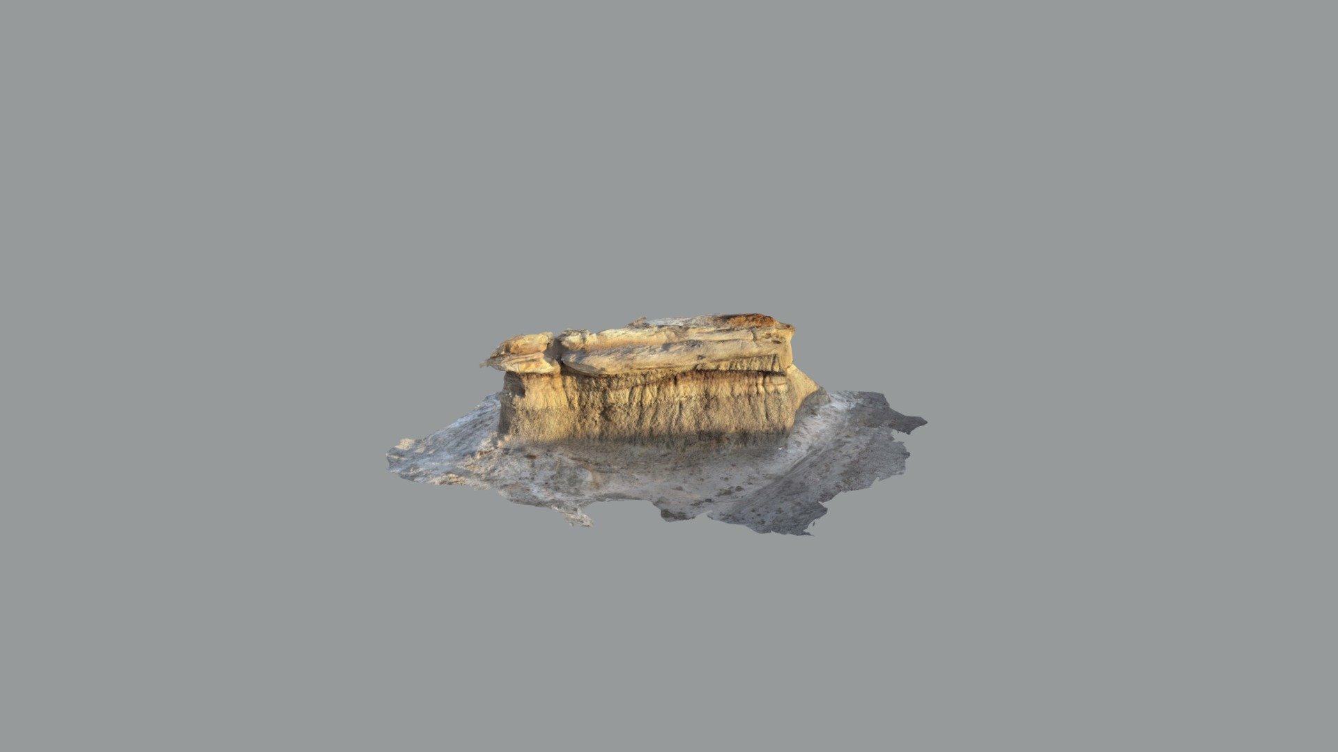 Hoodoo Dinosaur Provincial Park — Sketchfab embed 3D viewer