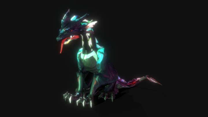 Iguana Final 3D Model