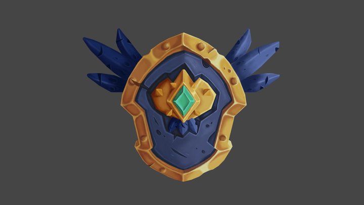 Champion's Shield 3D Model