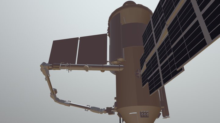 International-space-station 3D Model