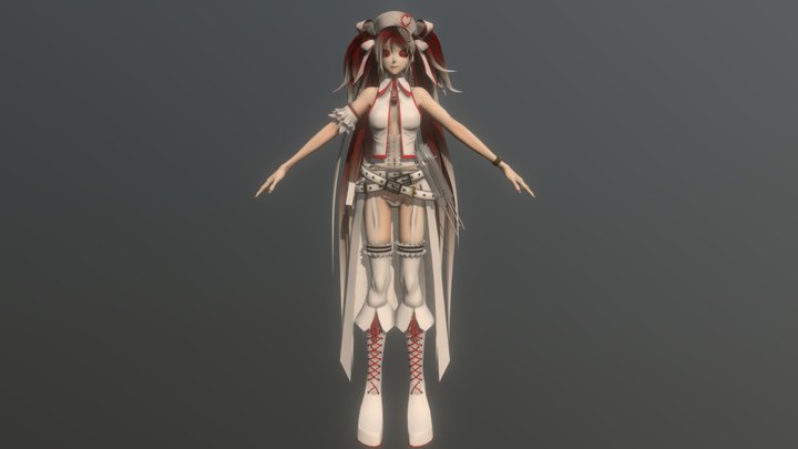 Ca Nurse (With Bones) – Modello 3D gratuito STL