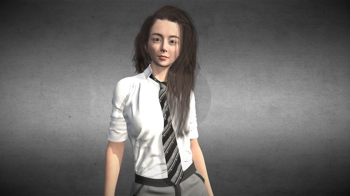 DILRABA DILMURAT 3D Model