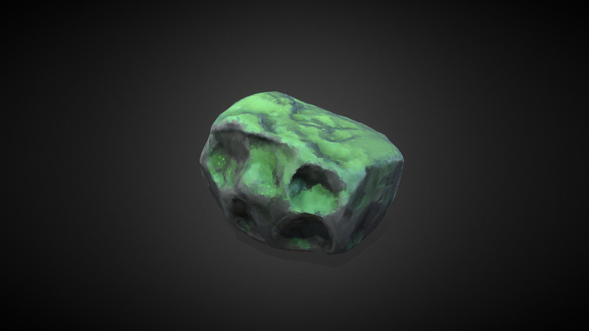 Ghibli Inspired Rock - 3D model by AsheBosworth [5342b5e] - Sketchfab