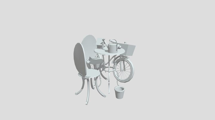 Grandma'sHouse-5ModeledProps 3D Model
