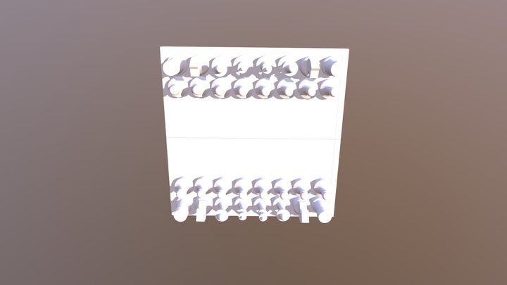 Шахматы 3D Model