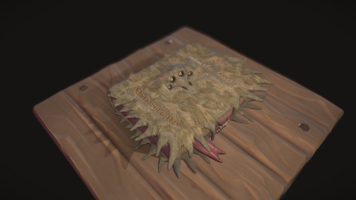 The Monster Book of Monsters - Week 5 – Free 3D Model STL