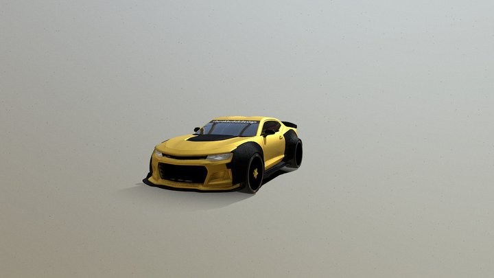 🏎️ CAMARO ZL 1 BODY KIT 🏎️ 3D Model