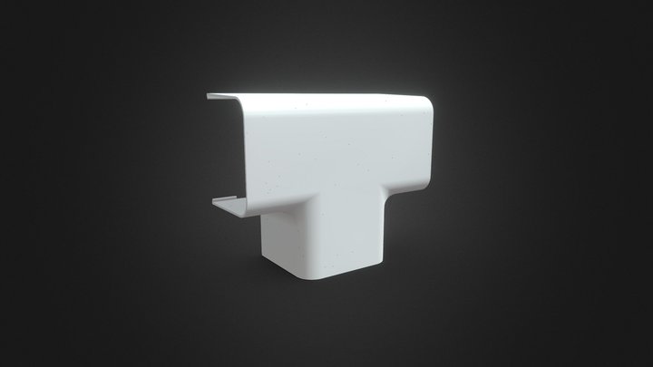 Derivação Tee Controlbox 3D Model