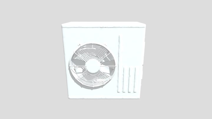 Outdoor_HVAC_ Unit_1120055858_generate 3D Model