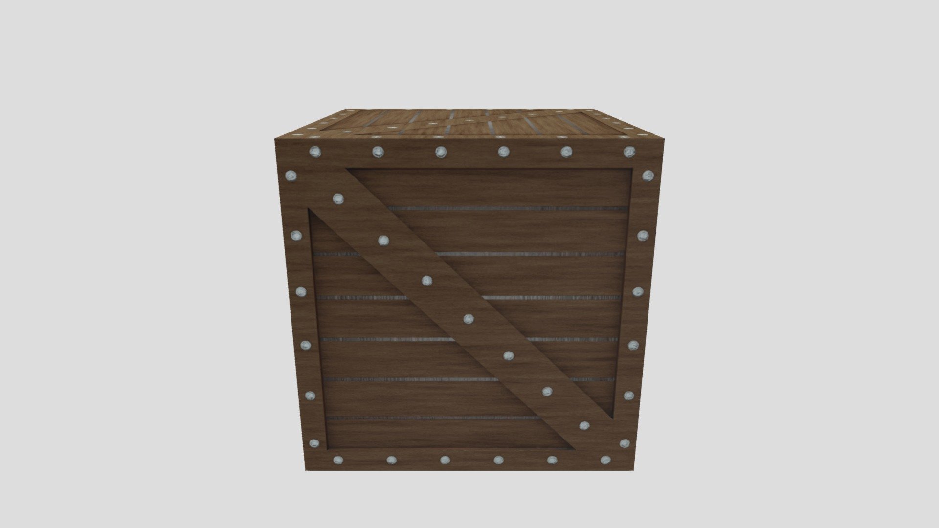3D Wooden Box - Download Free 3D model by M. Zafran ...