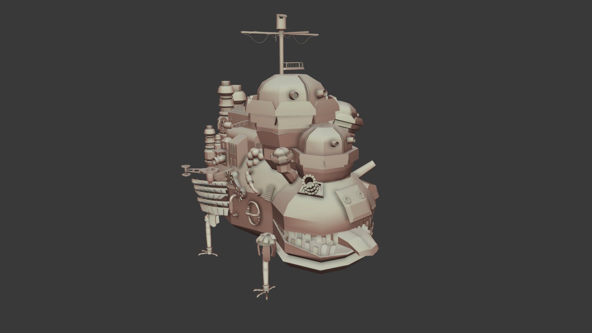 Howl Castle - 3D model by Theser19 [5349767] - Sketchfab