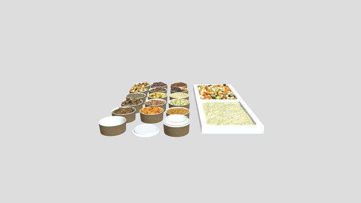 Food_fbx-obj 3D Model