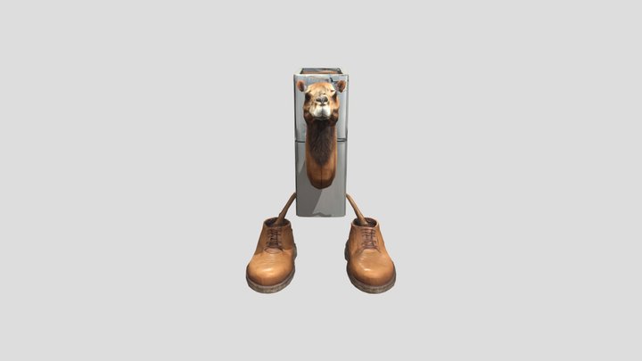 Frigo Camelo (Camel_ Fridge_ Stroll) 3D Model