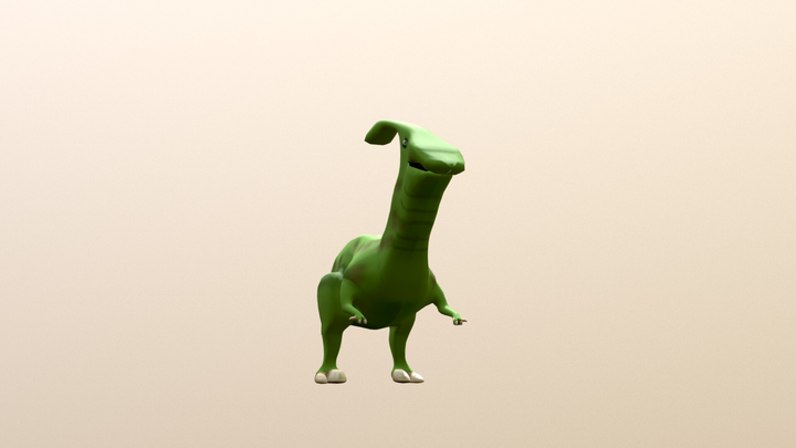 Parasaur 3D Model
