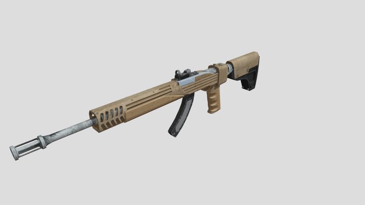 Rifle 3D Model
