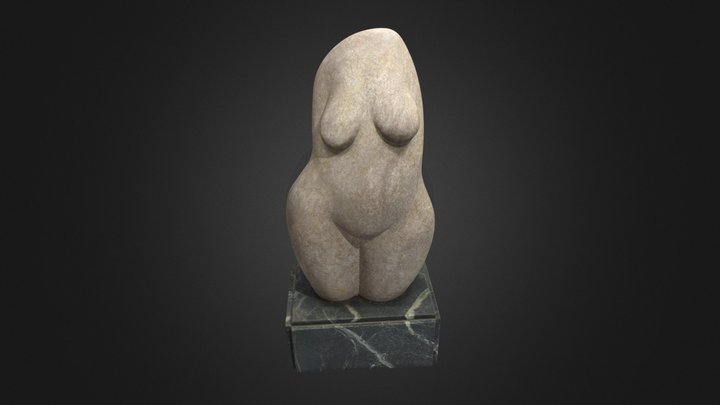 Escultura Figura Femenina 3D Model
