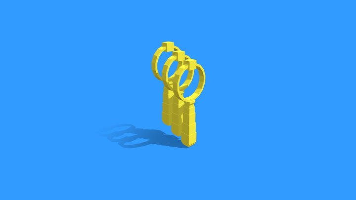Zoro earing 3D Model
