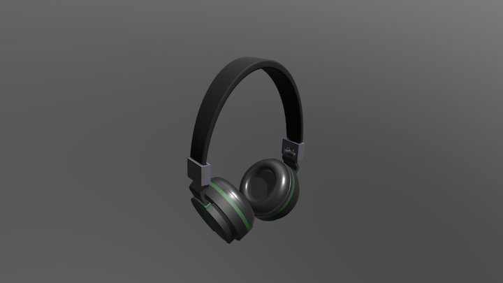 Headphone Assesmbly 3D Model