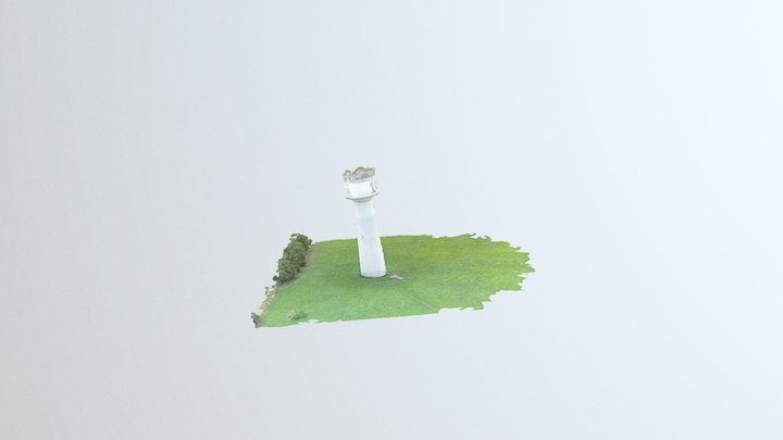 Chateau D'eau Simplified 3d Mesh 3D Model