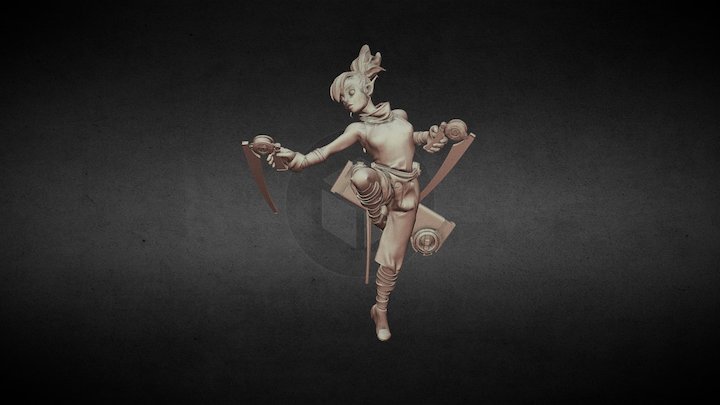 Meth Pose 2 3D Model