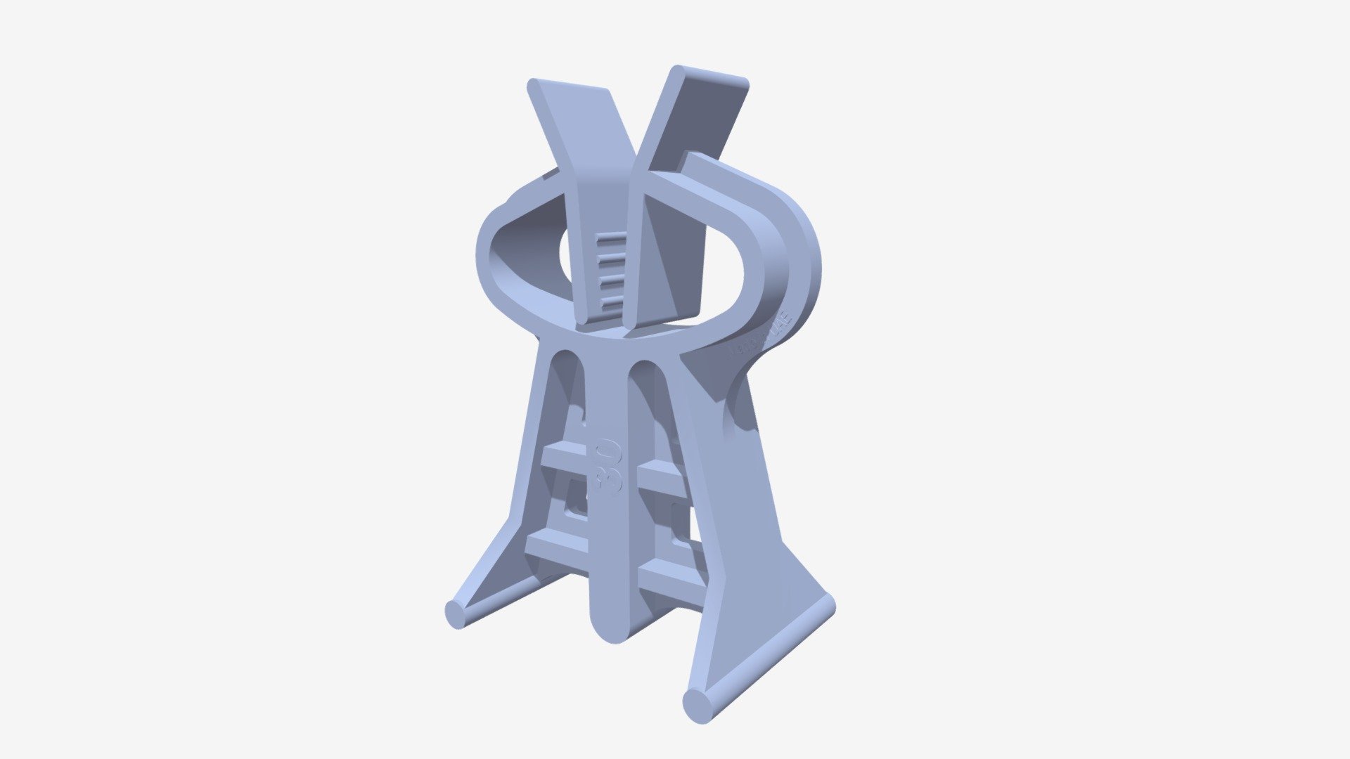 30mm Clip Spacer — Sketchfab embed 3D viewer
