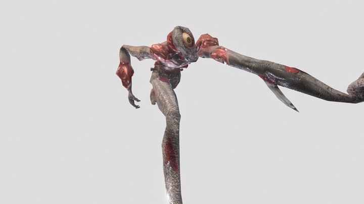 Creature_Eye Monster 3D Model
