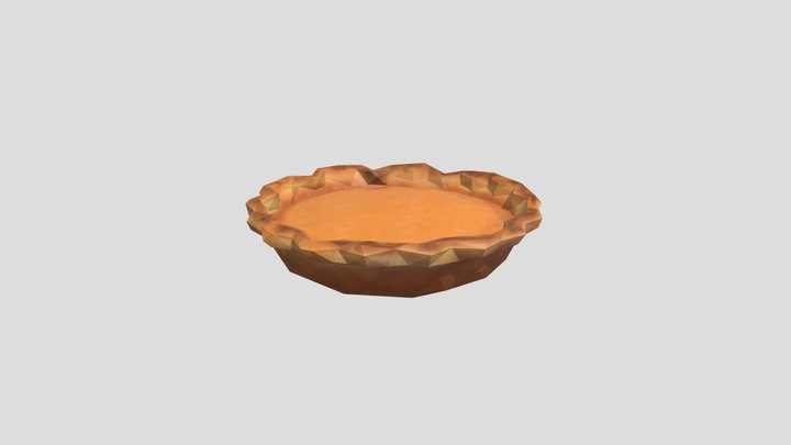 Animal Company Pumpkin Pie 3D Model