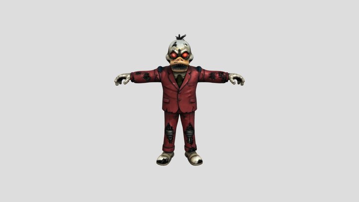 Dark Suit Duck fi 3D Model