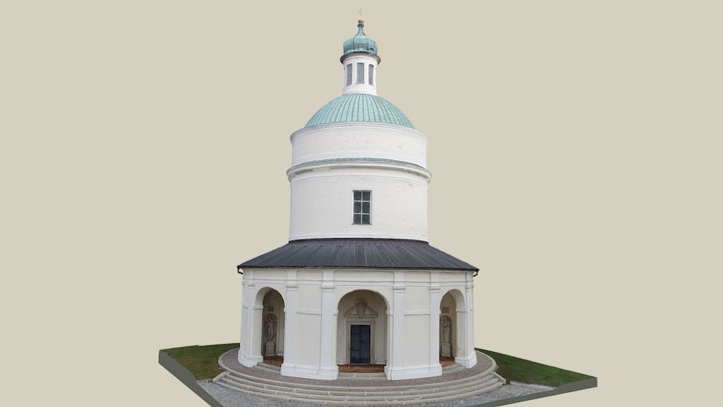 Rochuskapelle — Sketchfab embed 3D viewer