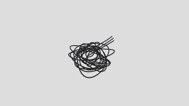 Cables/Wires Tangled 2 – Modelo 3D gratuito STL