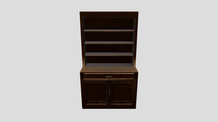 Bookshelf - Week 3 Discussion 3D Model