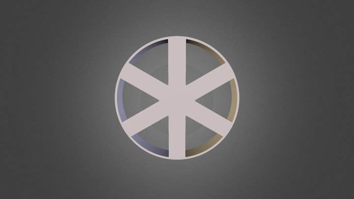 Mask Wheel - Run Horse Run 3D Model