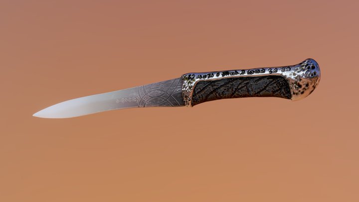 Paul Atreides Knife 3D Model