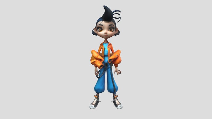 Stylish Rebel 3D Model