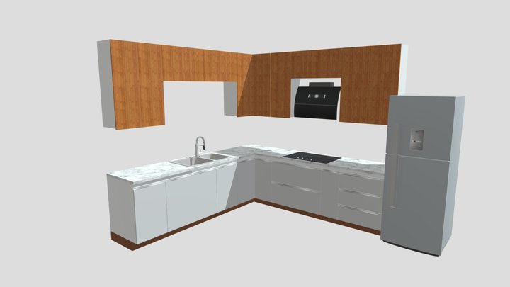 Cocina LoAr 3D Model
