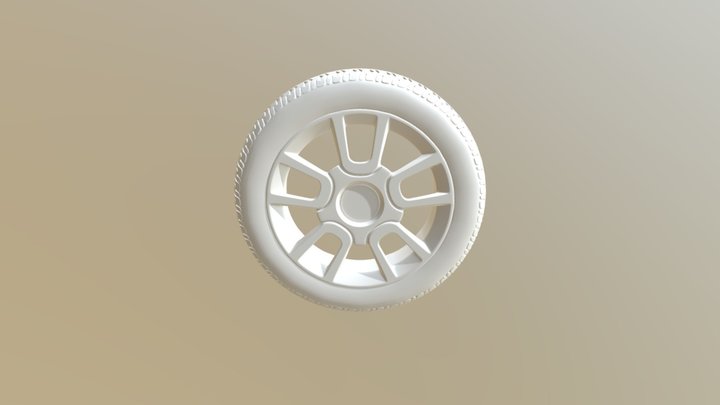 Wheel 3D Model