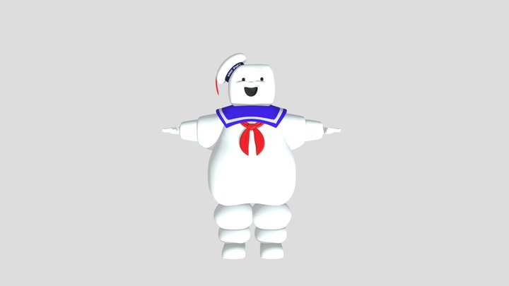 Stay Puft But Better 3D Model