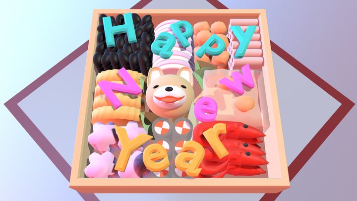 Happy New Year! 3D Model