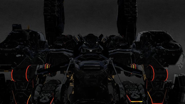 Hanged Man - C8540 3D Model