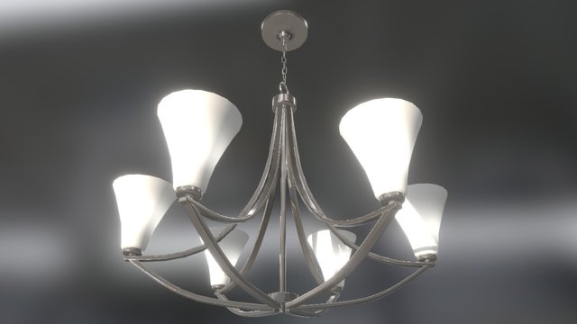 Portfolio Brand Chandelier 3D Model
