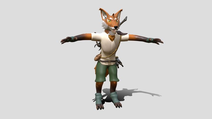 ZORRO BALLESTERO 3D Model