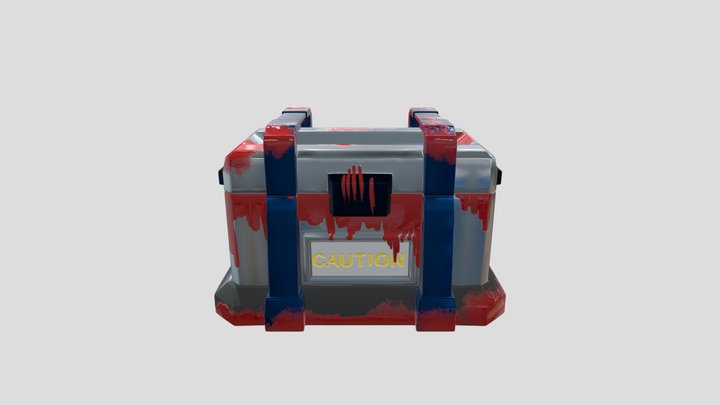 Zombieland treasure chest 3D Model