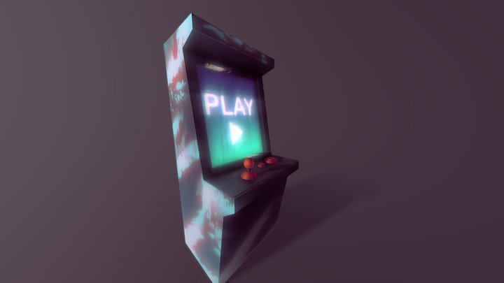 Arcade kast 3D Model