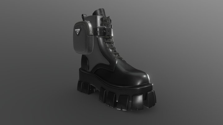 Monolith PRADA BOOT 3D Model