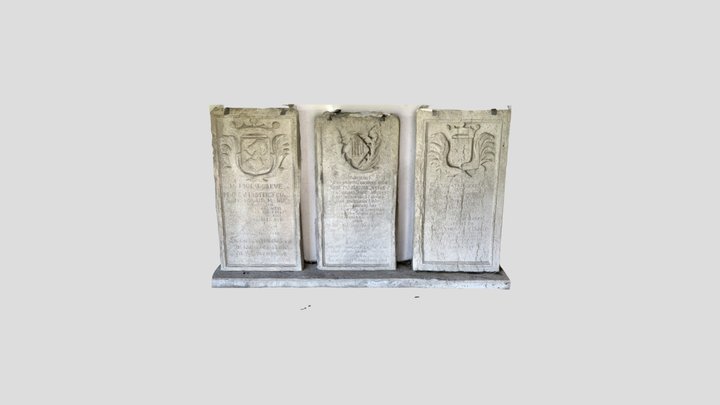 Tombstones-poly 3D Model