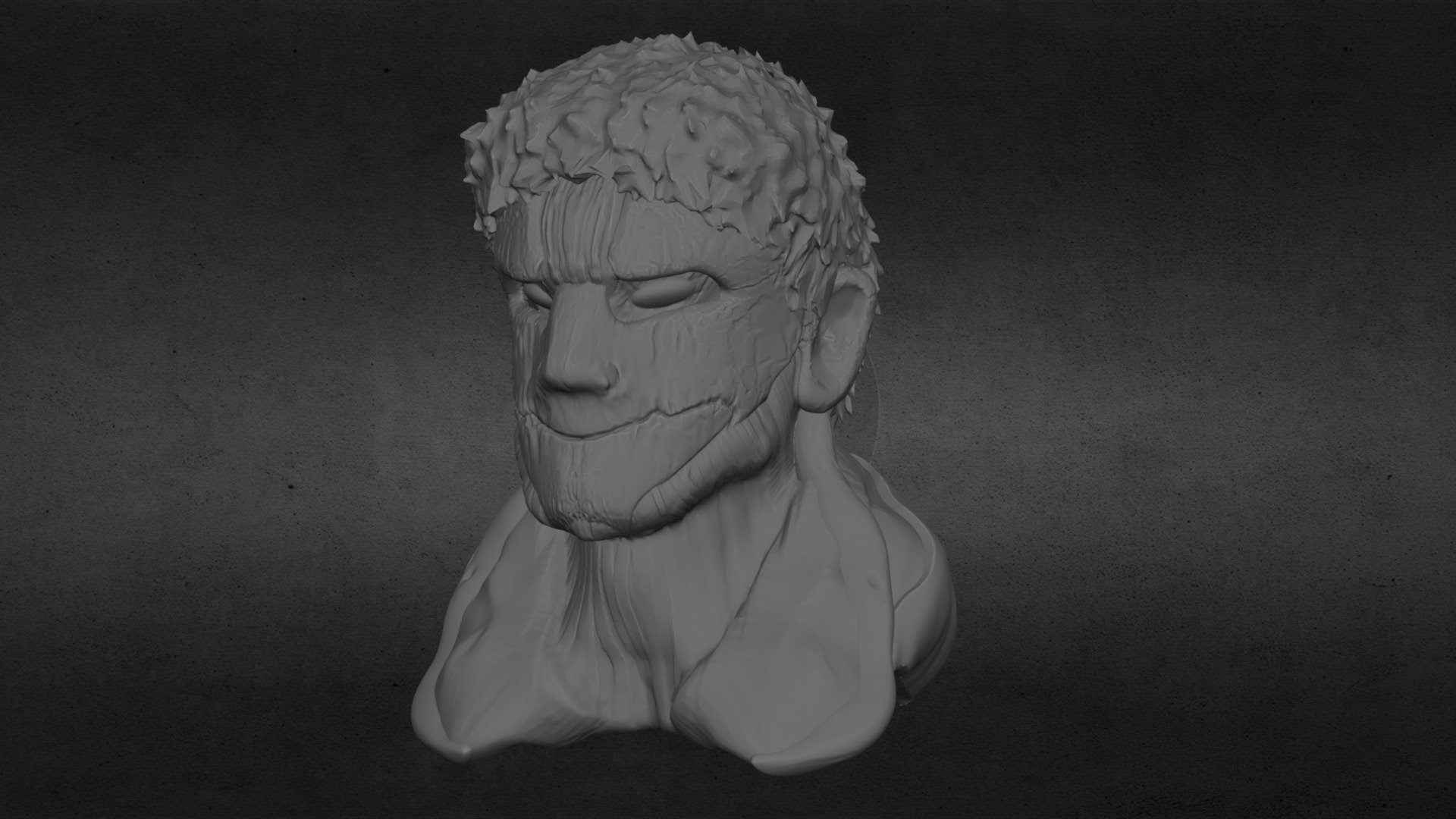 Armored Titan Bust 3D Printable - Buy Royalty Free 3D model by 3DHArt ...