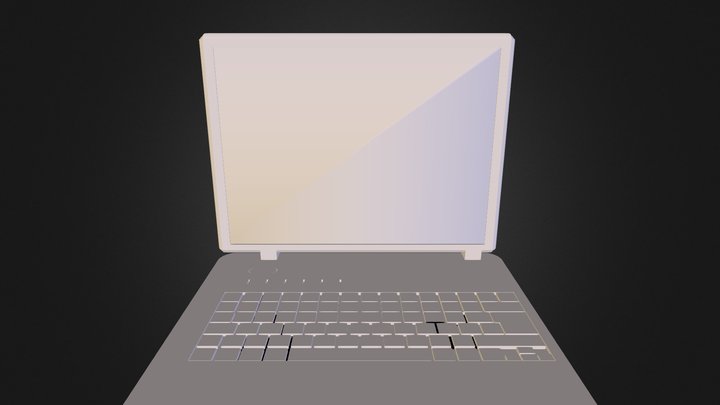 Laptop_Lid_Open 3D Model