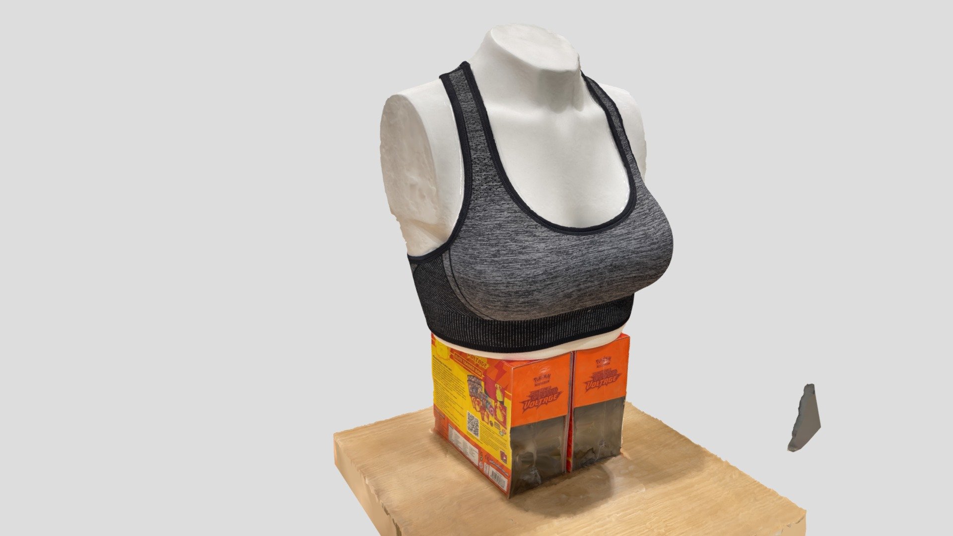 Female Sports Top - 3D Scan